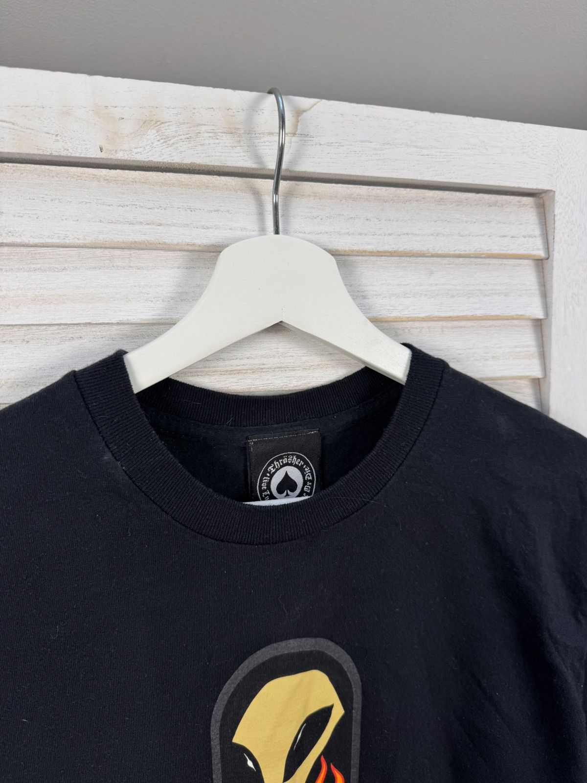 Thrasher Men’s Black Thrasher x Alien Workshop "Believe". Size US M / EU 48-50 / 2 - 6 Thumbnail