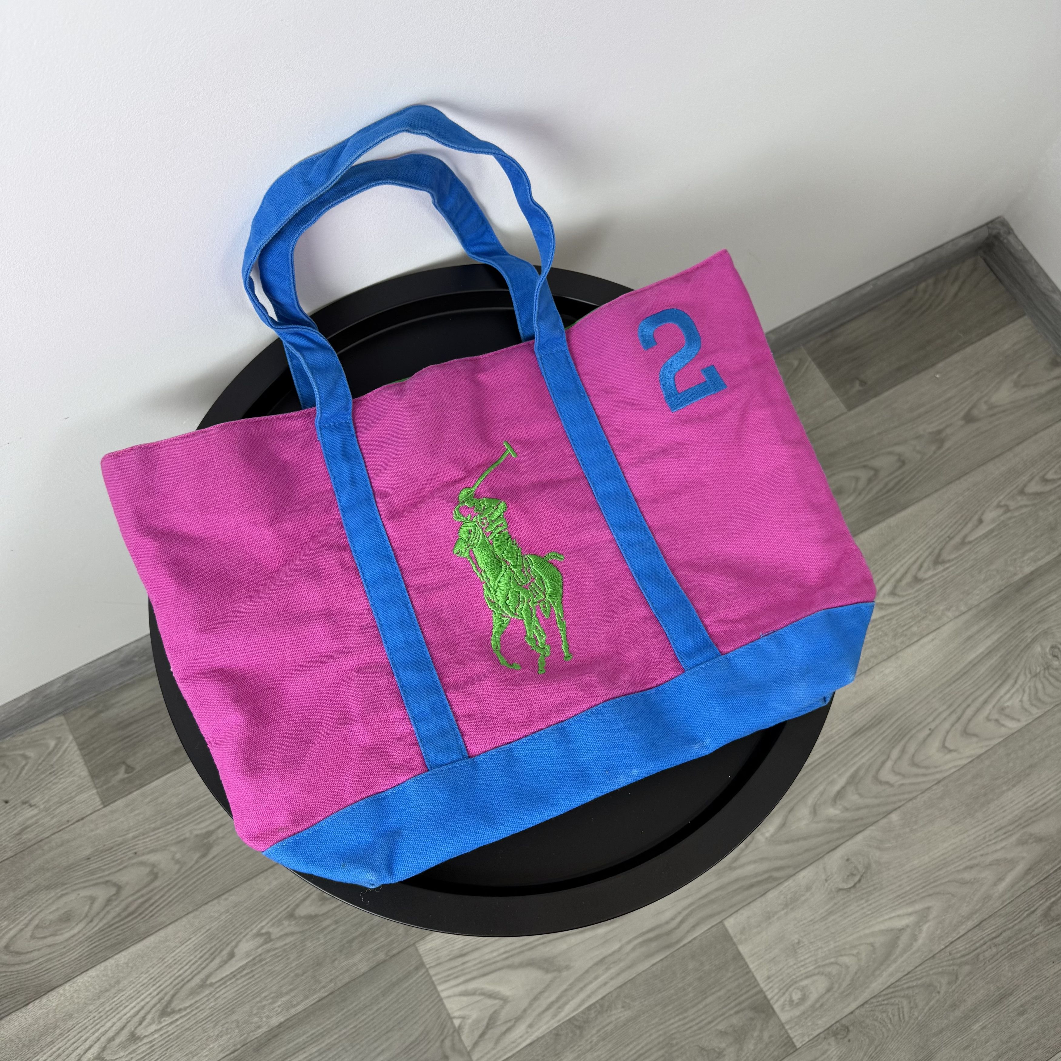 Polo Ralph Lauren Vintage Polo Ralph Lauren 90s Pink Shoulder Tote Bag Size ONE SIZE - 3 Thumbnail