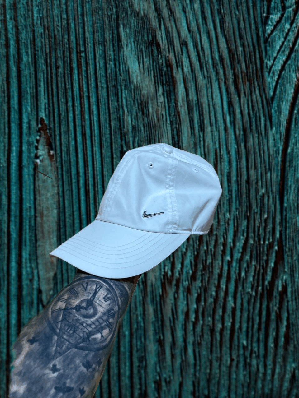 Nike Cap White VINTAGE NIKE Y2K Streetwear Size ONE SIZE - 1 Thumbnail