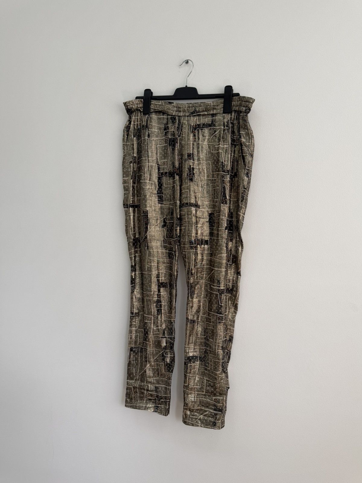 H&M × Isabel Marant Isabel Marant x H&M Limited Edition Elastic Waists Pants Size 34" / US 12 / IT 48 - 2 Thumbnail