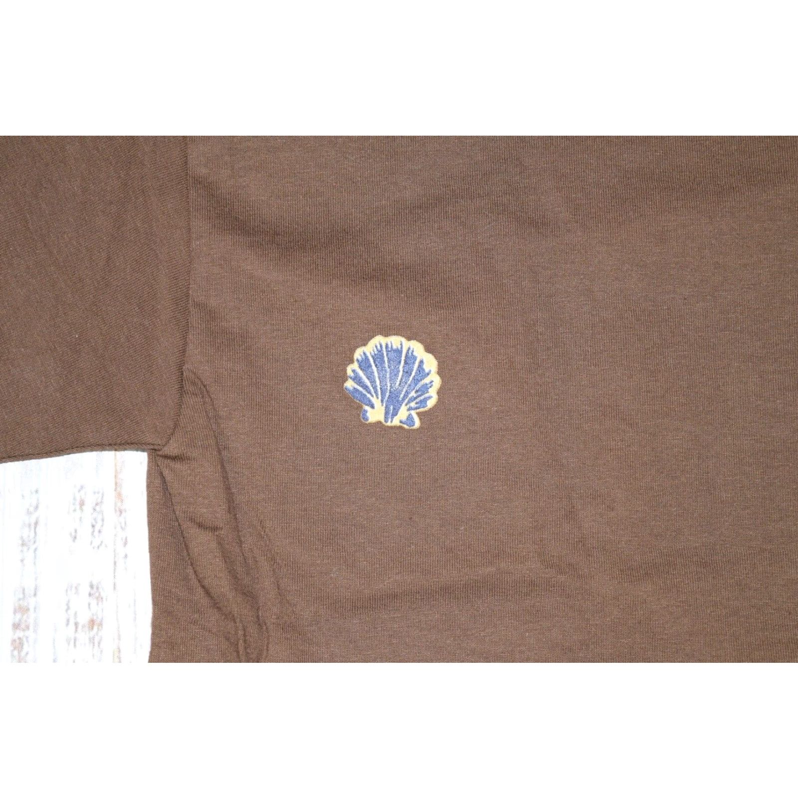 Vintage VINTAGE AllStyle T-Shirt 1/2 Crew Neck Brown Umbrella Print Florida Beach Tour Adult XL Mens Size US XL / EU 56 / 4 - 5 Thumbnail