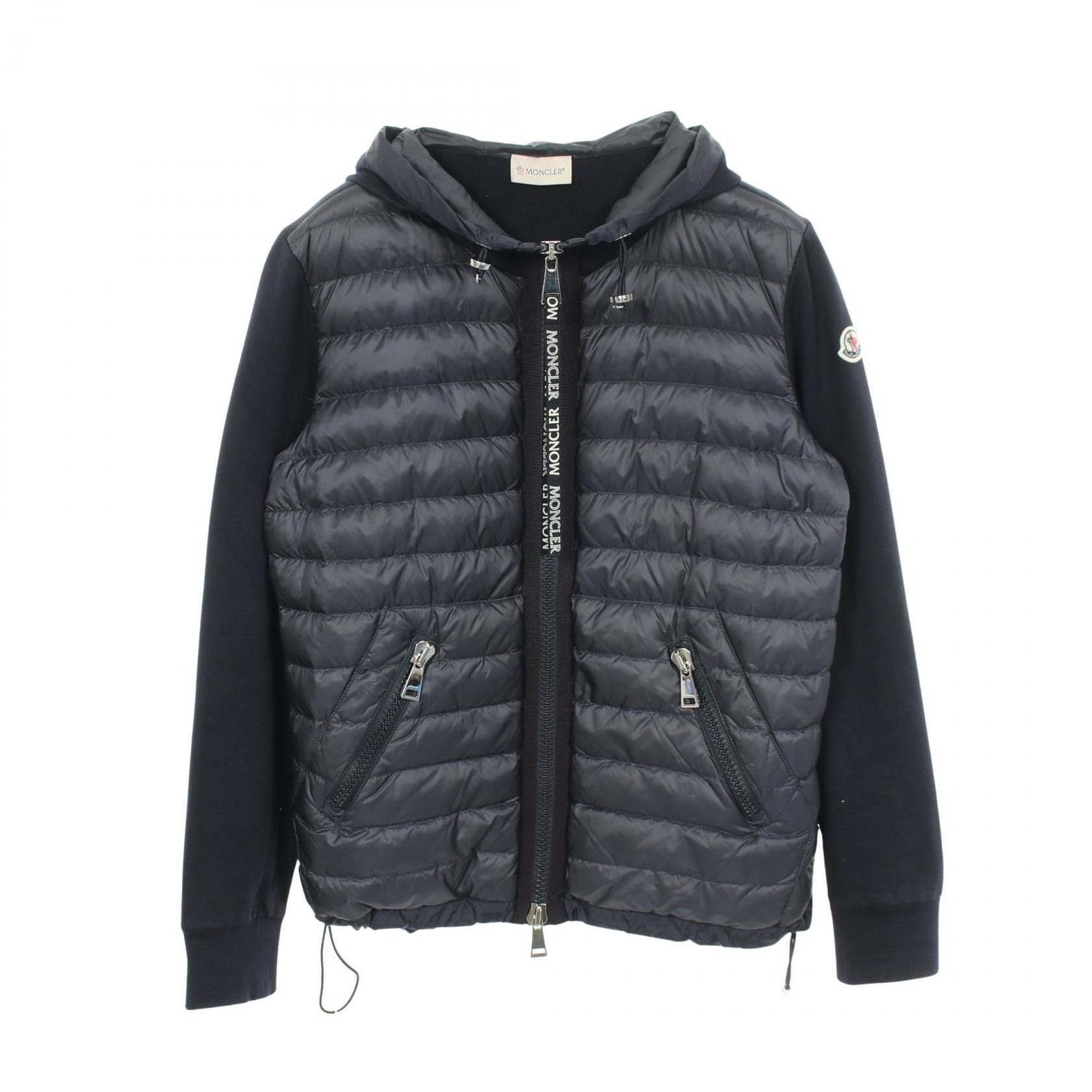 Moncler Moncler Moncler Panel Down Jacket Textile Outerwear 8459800 DUTY FREE for USA Size ONE SIZE - 1 Thumbnail