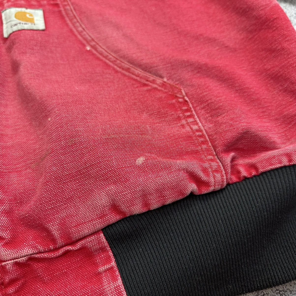 Carhartt Vintage Carhartt JR110 Red Hooded Work Jacket – Made in USA Size US L / EU 52-54 / 3 - 14 Thumbnail