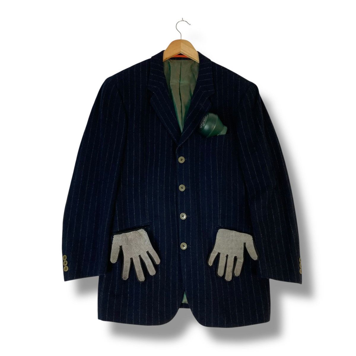 Paul Smith VINTAGE PAUL SMITH LONDON STRIPES WOOL BLAZER JACKET Size US M / EU 48-50 / 2 - 1 Thumbnail