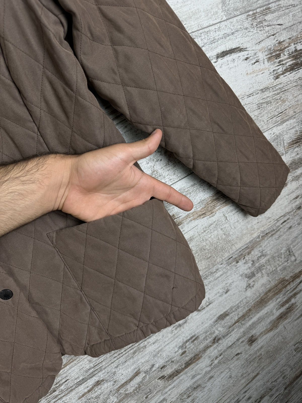 Barbour Women’s Barbour SHAPED M'FIBRE QUILT SHORT quilted Size M / US 6-8 / IT 42-44 - 4 Thumbnail