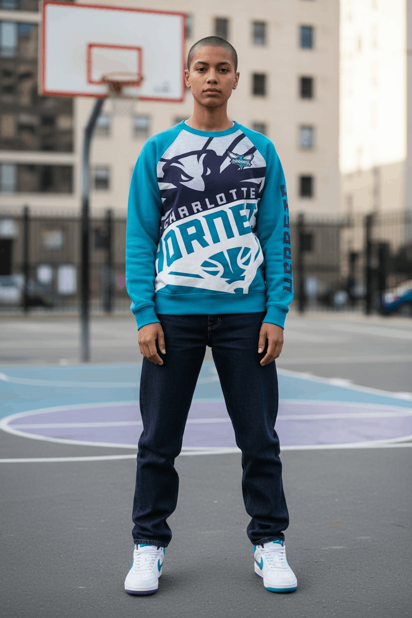 NBA Charlotte Hornets UNK NBA Crewneck Sweatshirt S Size US S / EU 44-46 / 1 - 1 Thumbnail