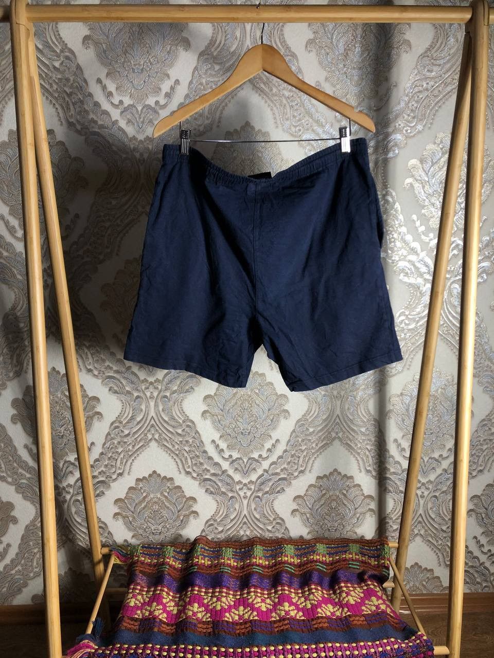Adidas × Vintage VERY RARE ADIDAS ORIGINAL COTTON SHORTS WEST IN GERMANY 90s Size US 34 / EU 50 - 9 Thumbnail