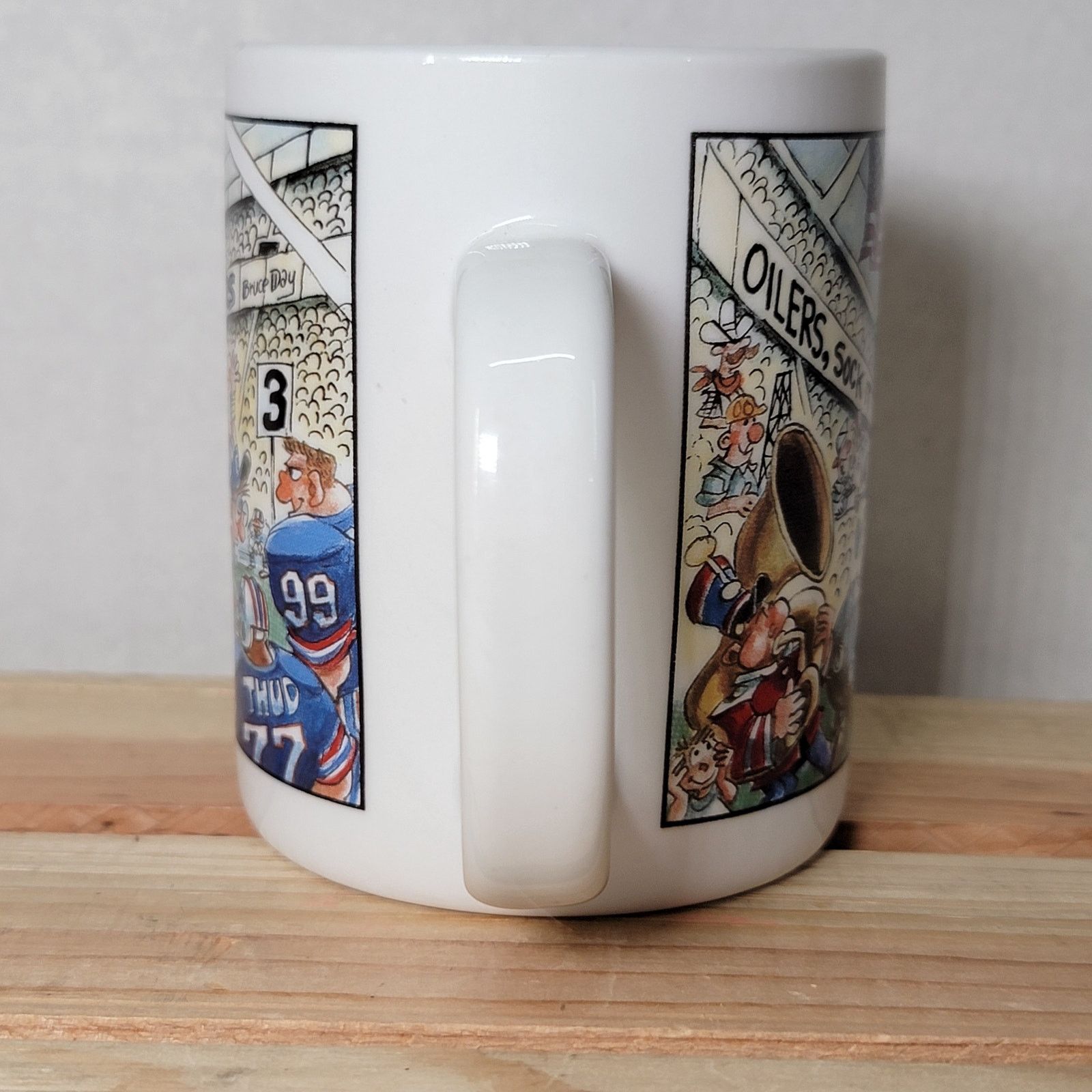 Other VINTAGE Team NFL Houston Oilers In Astrodome Ceramic Mug Size ONE SIZE - 3 Thumbnail