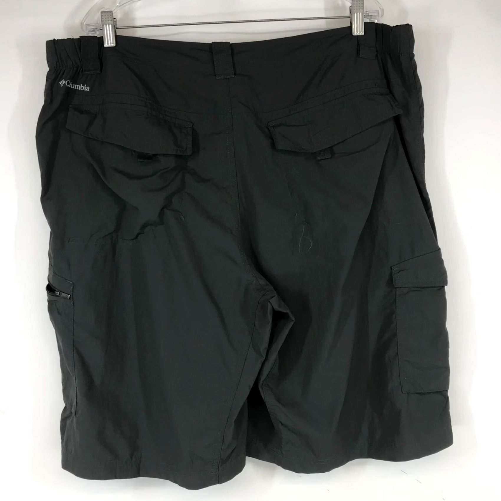 Vintage Columbia Gray Cargo Shorts Mens 42 Size US 42 / EU 58 - 5 Thumbnail