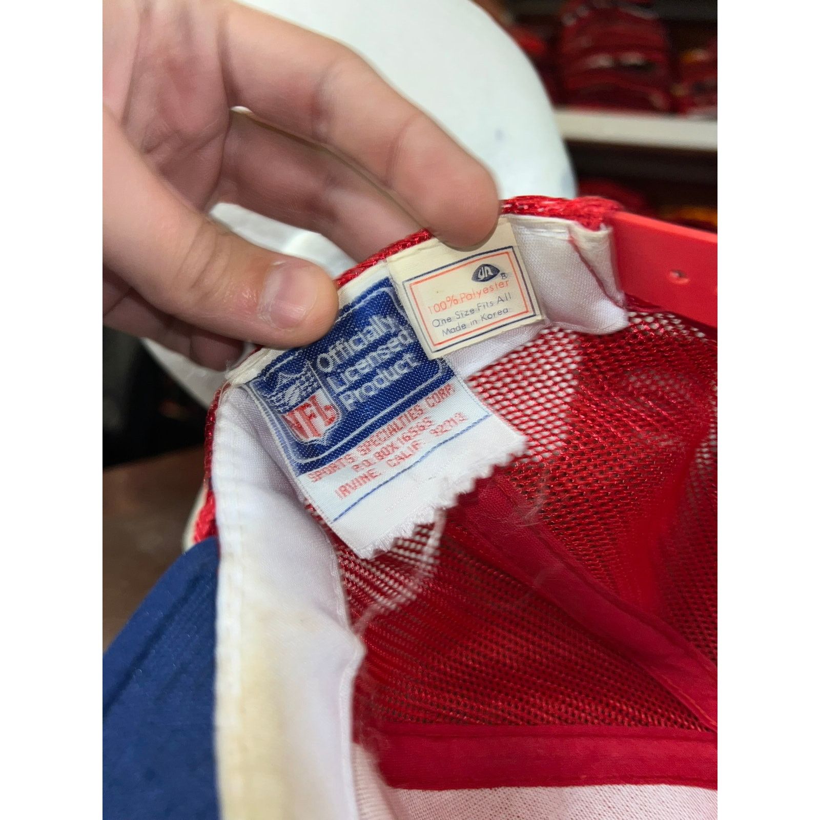 Vintage Vintage Carquest Hat Auto Parts Store Red Cap 90s VTG OS Size ONE SIZE - 8 Thumbnail