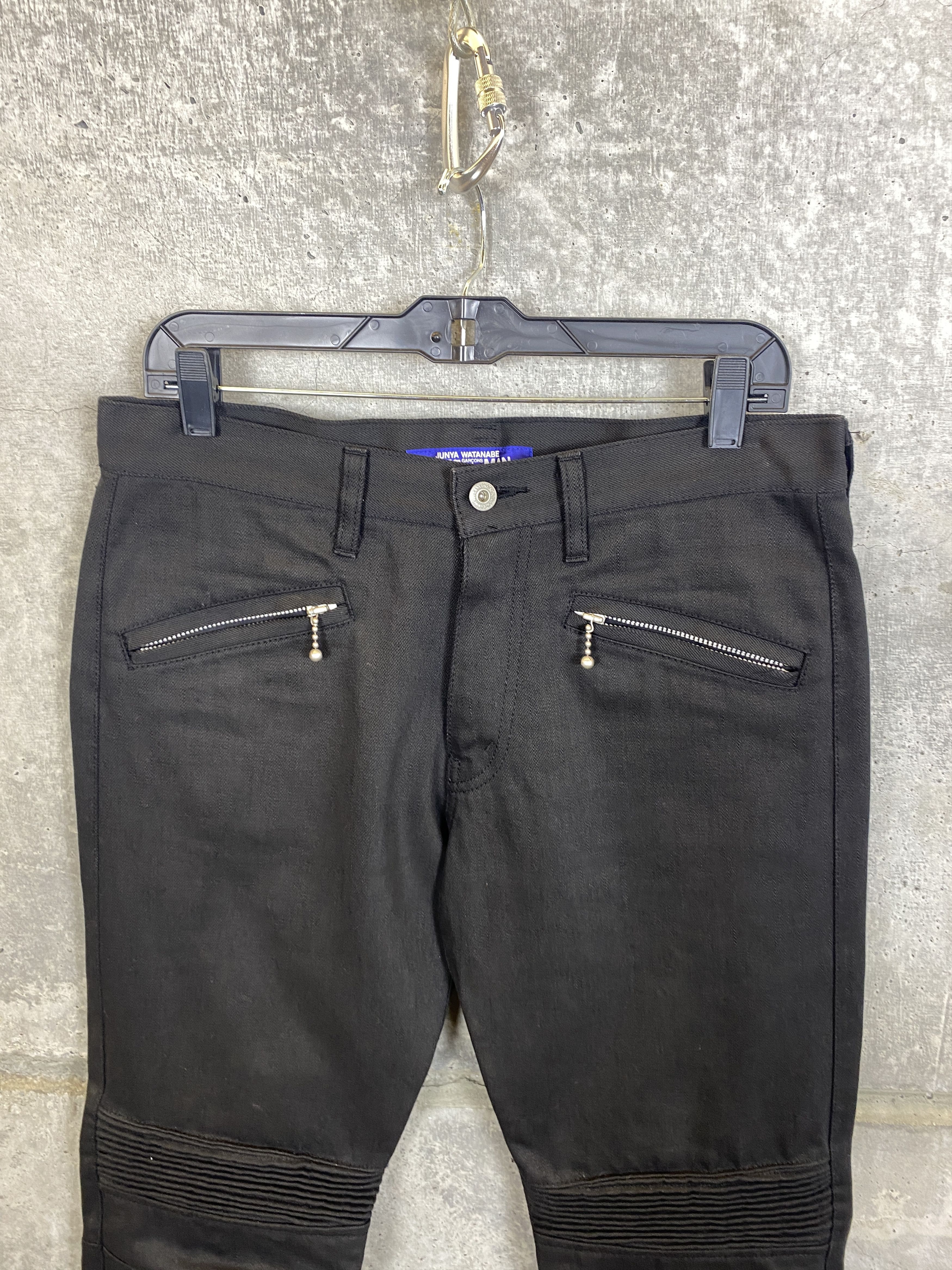 Junya Watanabe JUNYA WATANABE 2007 BIKER JEANS SIZE 33 Size US 33 - 3 Thumbnail