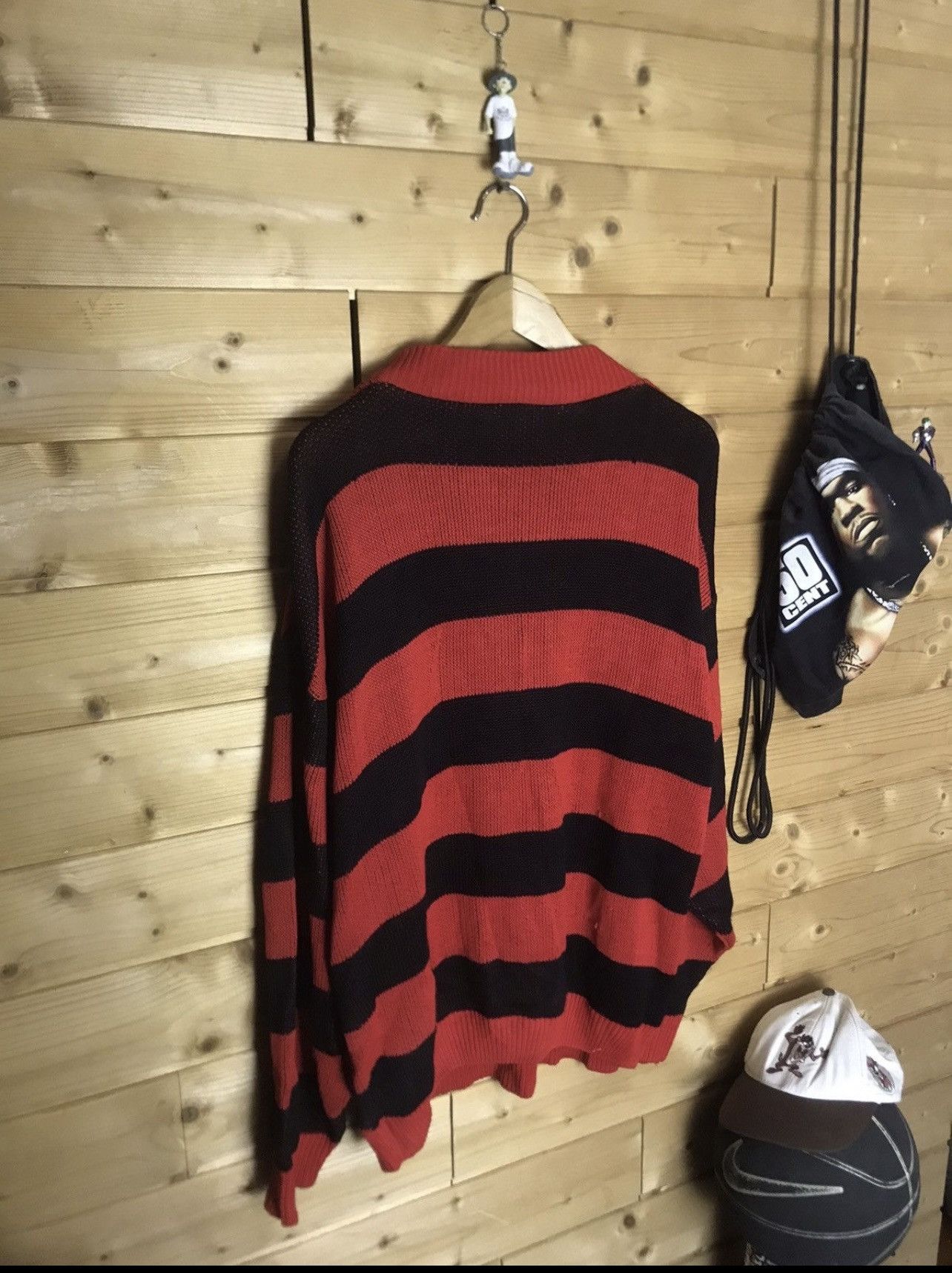 Vintage Rare Vintage the Beano Freddy Krueger style stripped sweater Size US XL / EU 56 / 4 - 10 Thumbnail