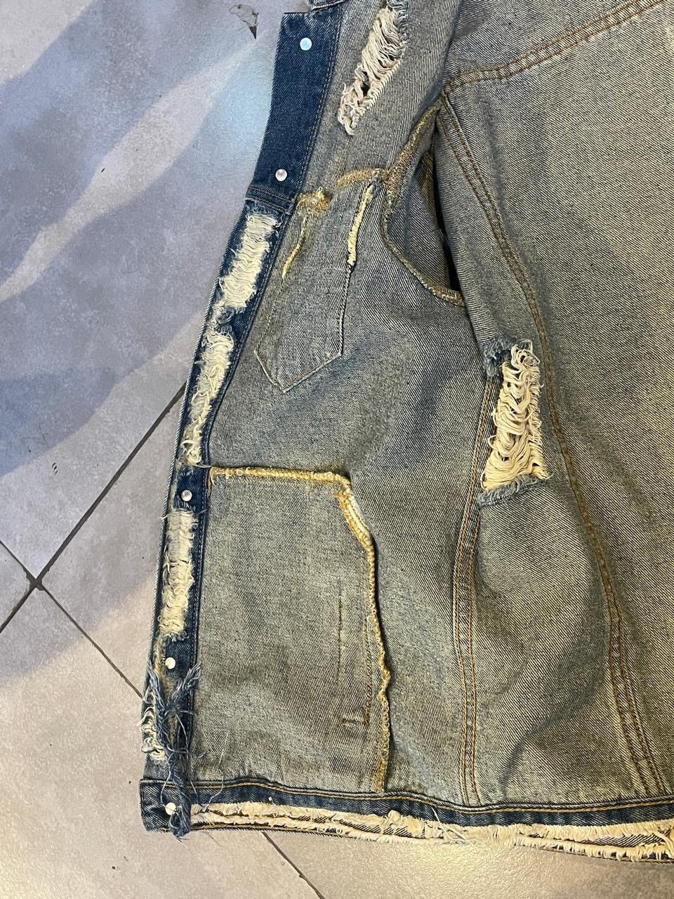 424 424 distressed denim jacket Size US L / EU 52-54 / 3 - 7 Thumbnail
