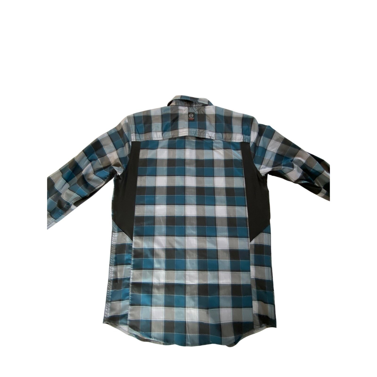 Wrangler NWT Wrangler ATG All Terrain Gear Vented Blue Plaid Shirt, M Size US M / EU 48-50 / 2 - 2 Thumbnail