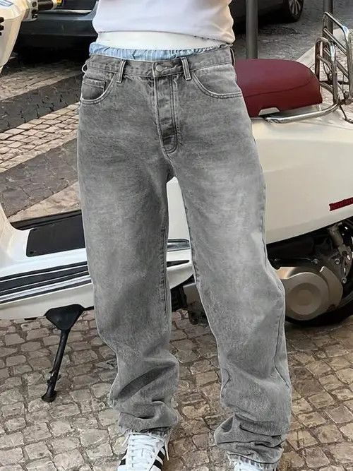 Jean Vintage RETRO y2k 90s jeans denim Size US 32 / EU 48 - 1 Thumbnail