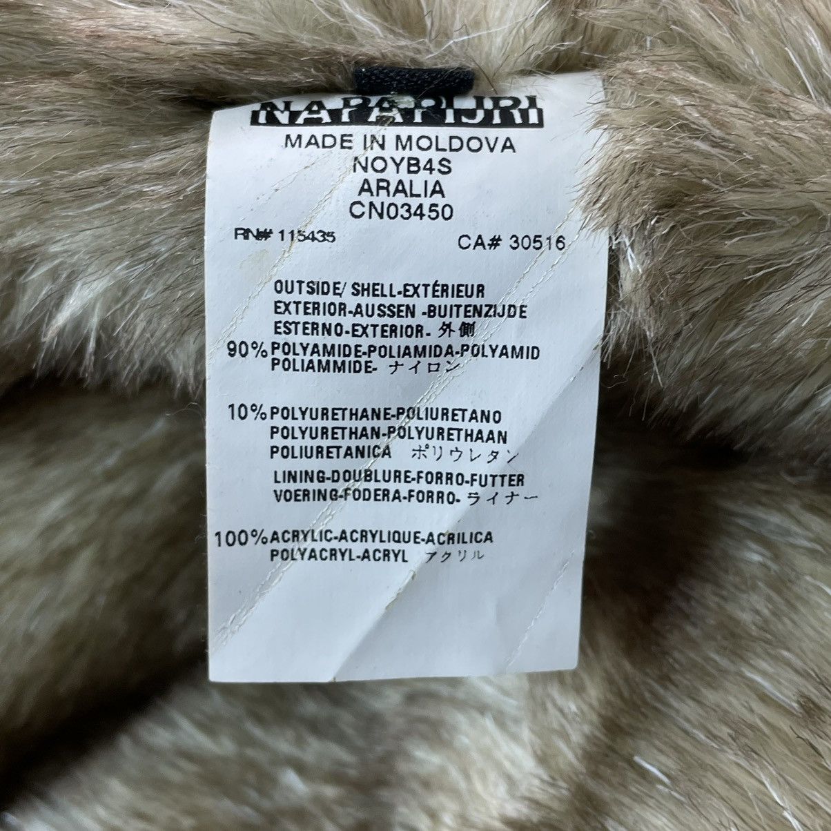 If Six Was Nine × Japanese Brand × Napapijri Avant Garde Opium Y2K Faux Fur Jacket Rick Owens Carti Style Size S / US 4 / IT 40 - 25 Thumbnail