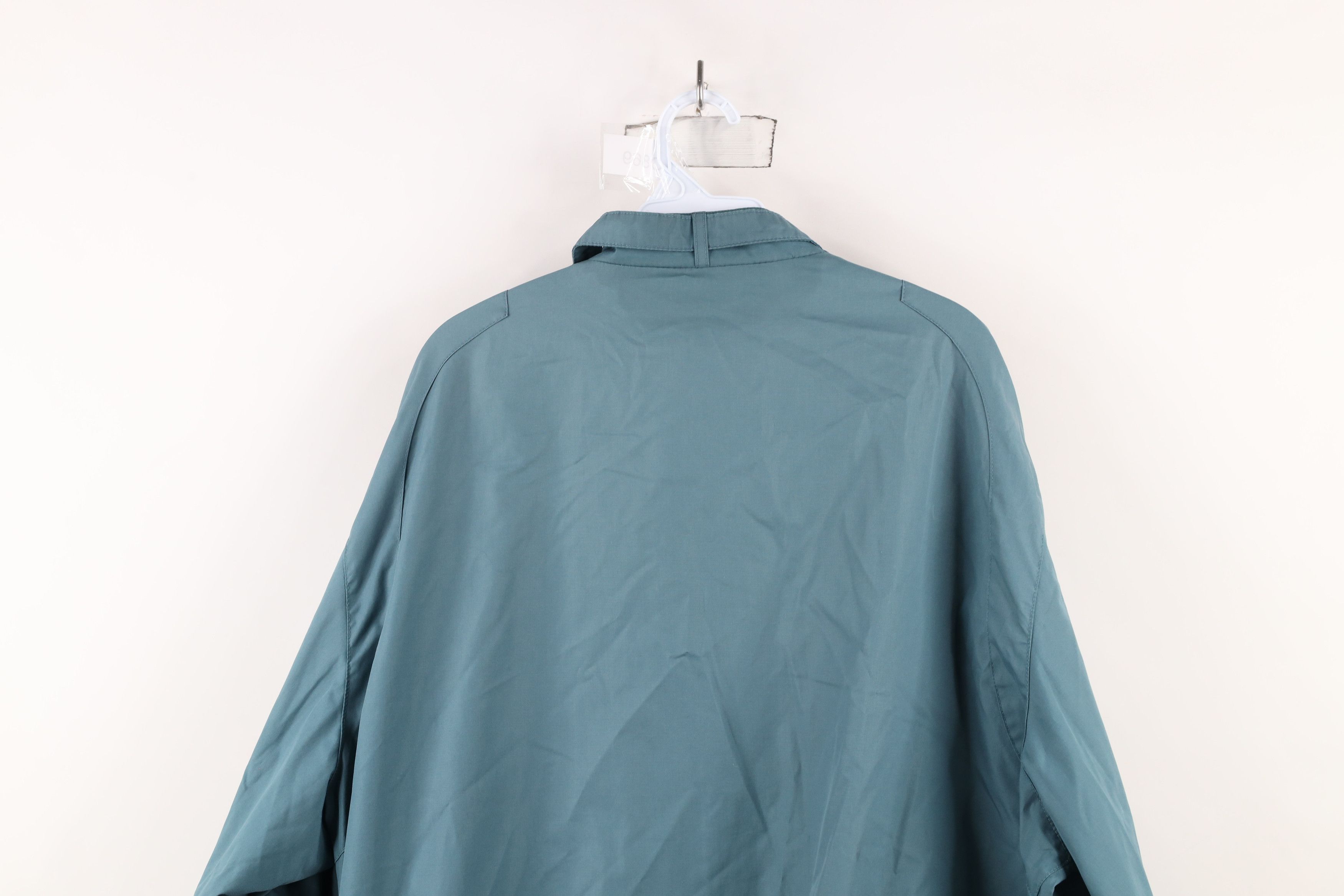 Members Only × Vintage Vintage 90s Members Only Cafe Racer Bomber Jacket Teal Size US XL / EU 56 / 4 - 15 Thumbnail