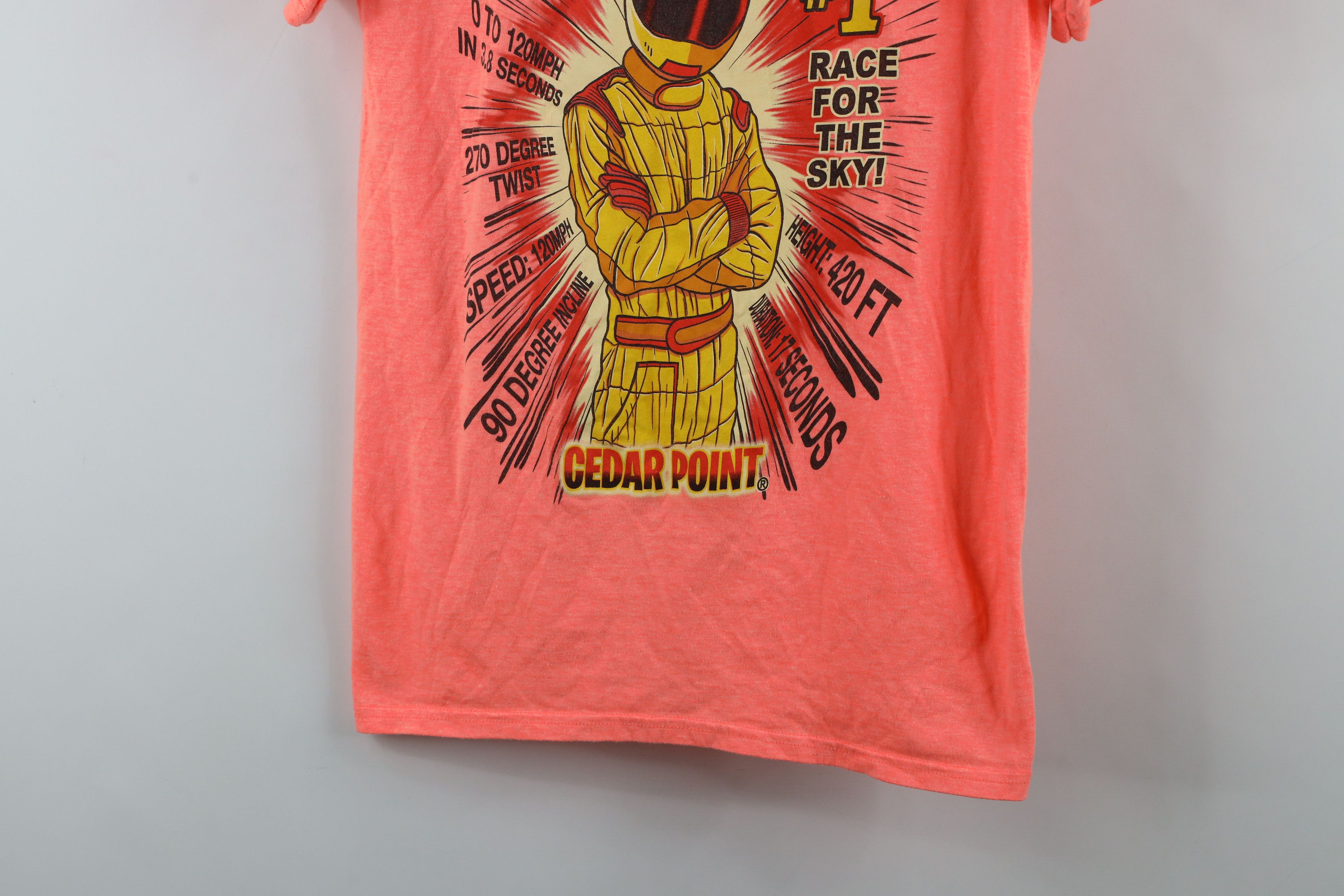 Vintage Vintage Y2K Cedar Point Dragster Roller Coaster T-Shirt Size US S / EU 44-46 / 1 - 3 Thumbnail