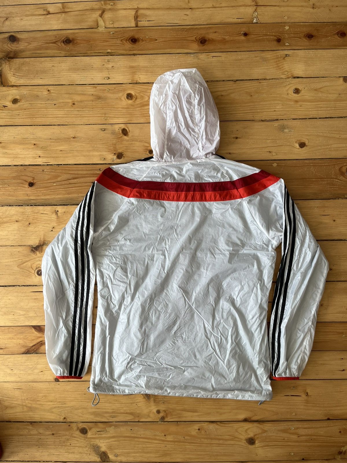 Adidas Adidas 2013-14 Germany adidas Hooded Rain Jacket Size US L / EU 52-54 / 3 - 7 Thumbnail