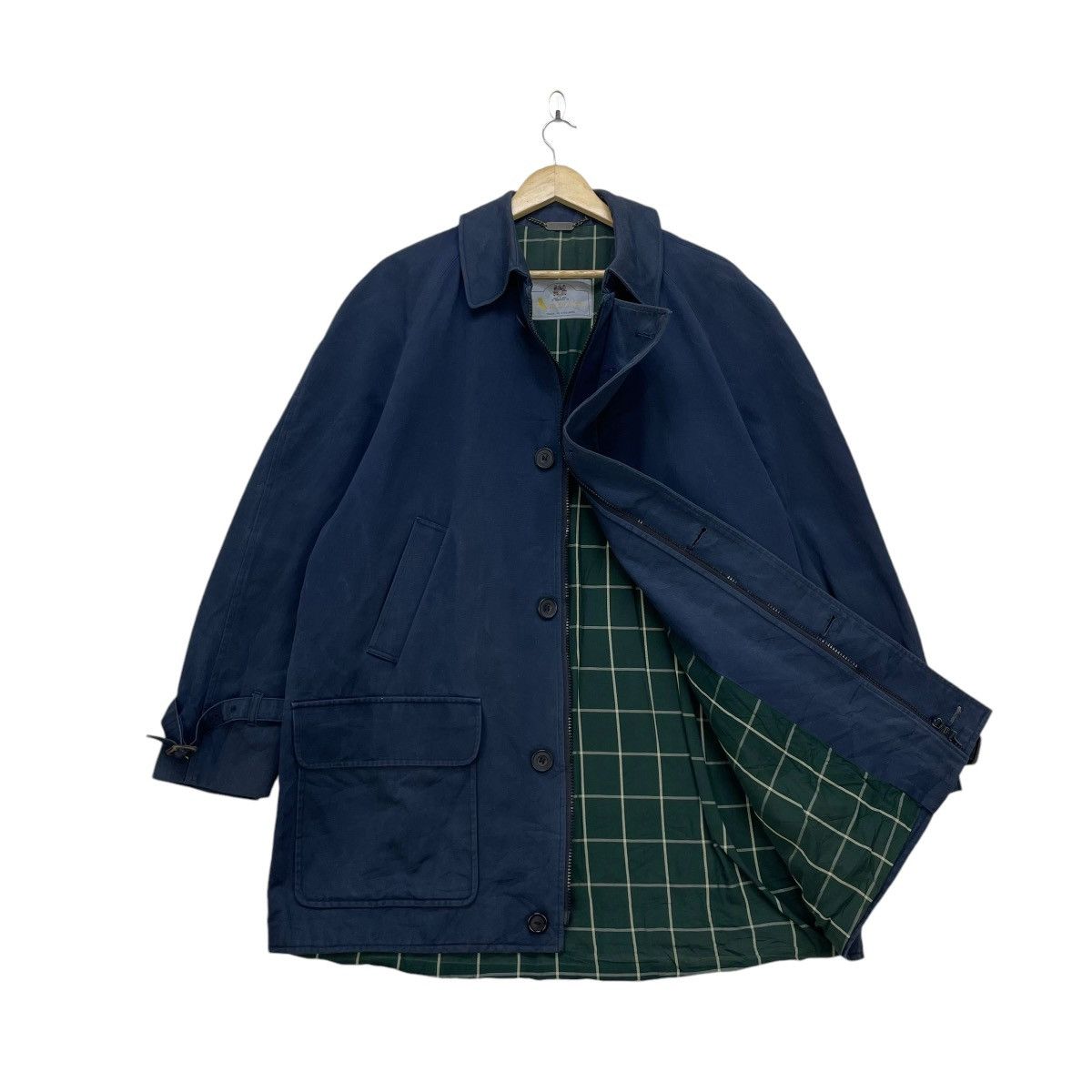 Aquascutum × Vintage 💥Vintage Aquascutum Made In England Faded Jacket Size US L / EU 52-54 / 3 - 1 Thumbnail