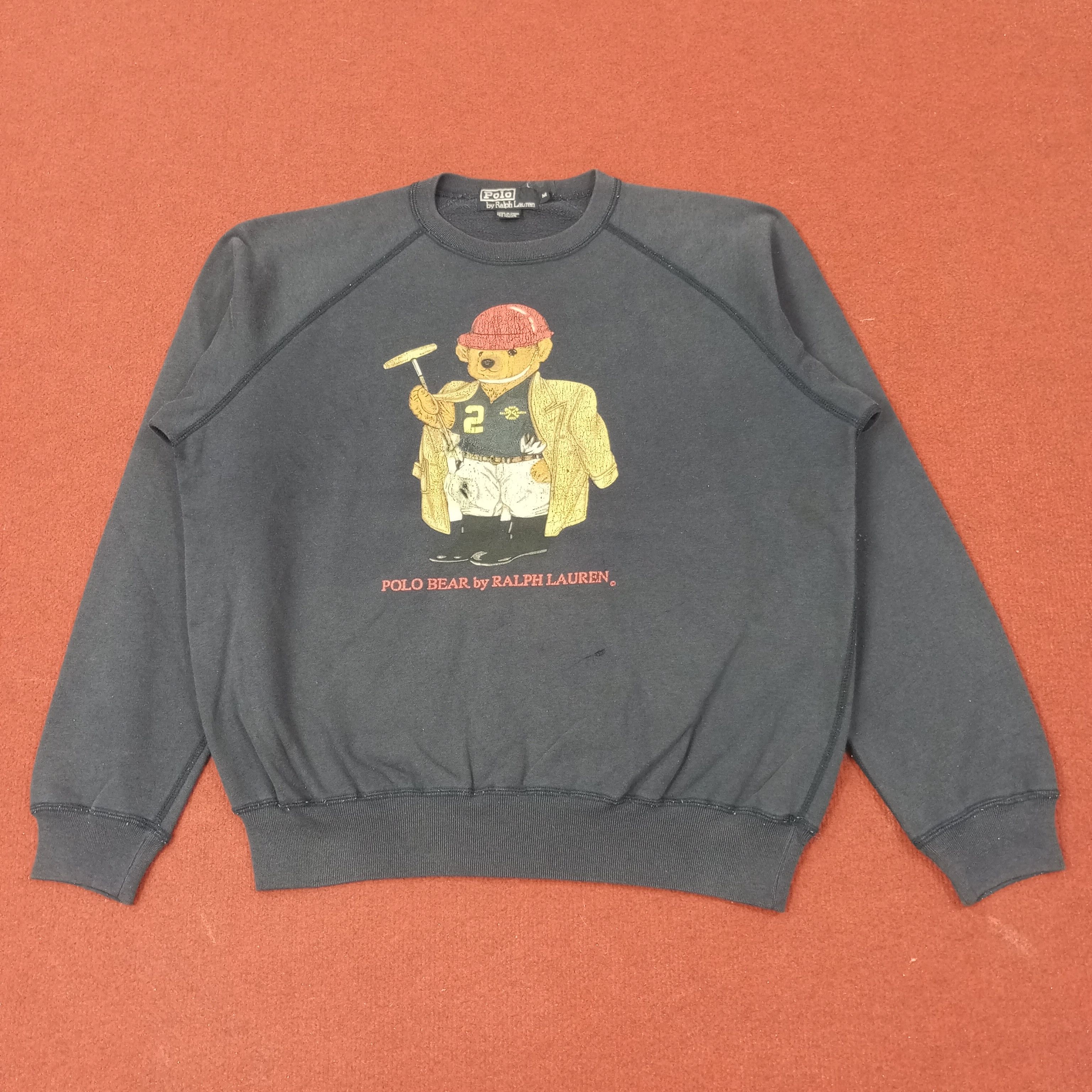 Polo Ralph Lauren Polo Bear By Ralph Lauren Fashion Brand Sweatshirt c246n23 Size US M / EU 48-50 / 2 - 1 Thumbnail
