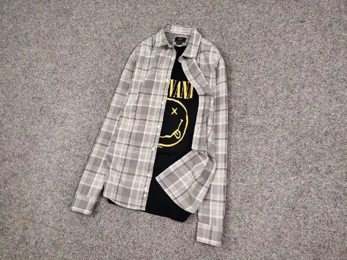 Flannel × Vintage Vintage Flannel Shirt Travis Scott Y2K USA Style Size US M / EU 48-50 / 2 - 3 Thumbnail