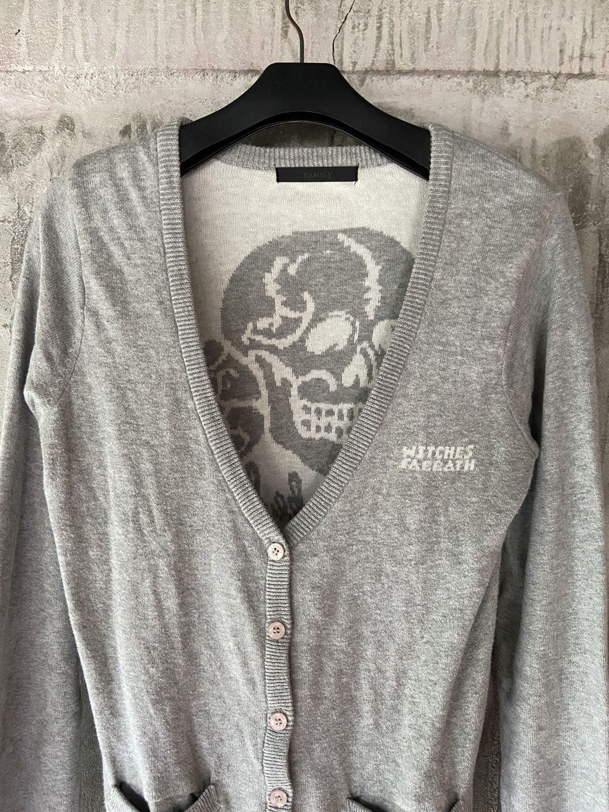 Beauty Beast × Hysteric Glamour × Japanese Brand WITCHES SABBATH MOUSSY KNIT 2 IN 1 HYDROGEN DISTRESSED TEE Size US M / EU 48-50 / 2 - 20 Thumbnail
