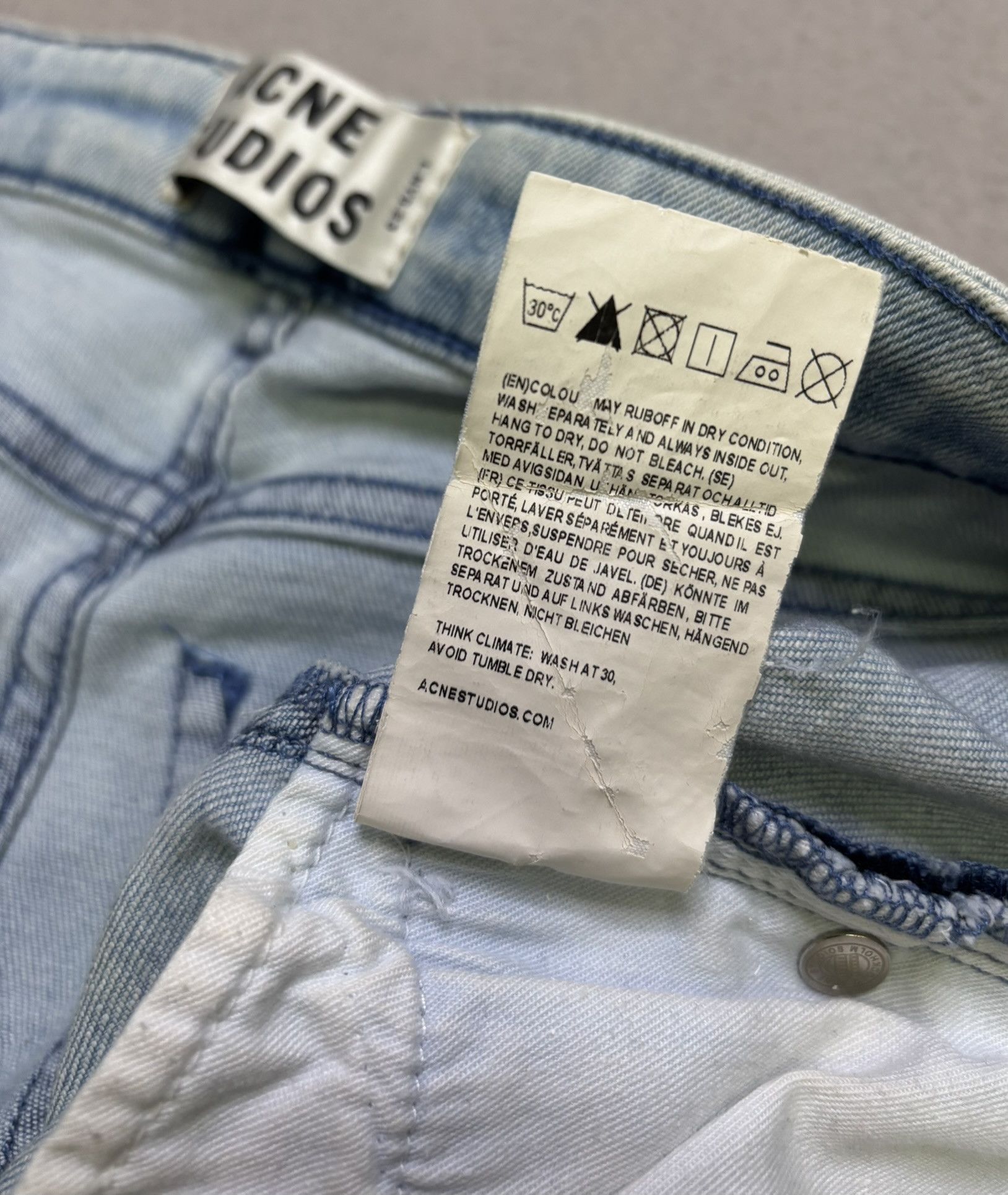 Acne Studios Acne Studios jeans size 28-34 Size 28" / US 6 / IT 42 - 18 Thumbnail