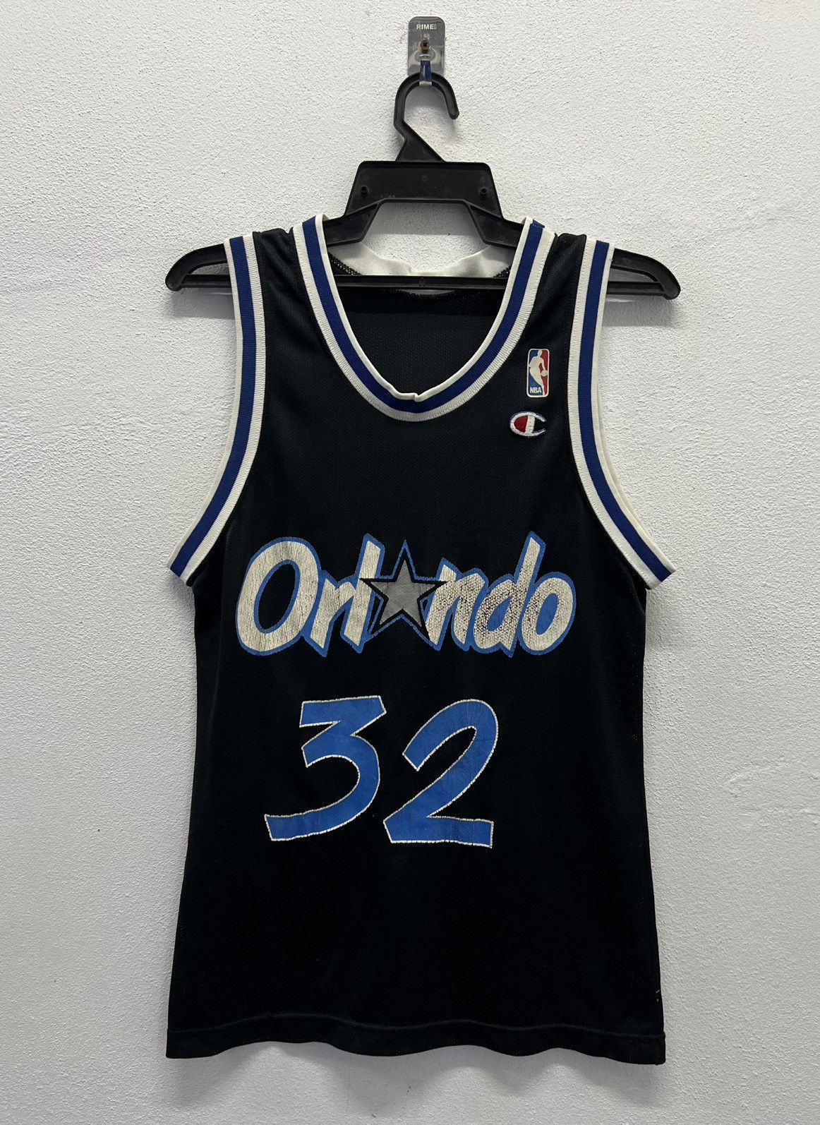 Champion × NBA Vintage Champion NBA Orlando Magic #32 Jersey 90s Shaq Era Size US S / EU 44-46 / 1 - 1 Thumbnail