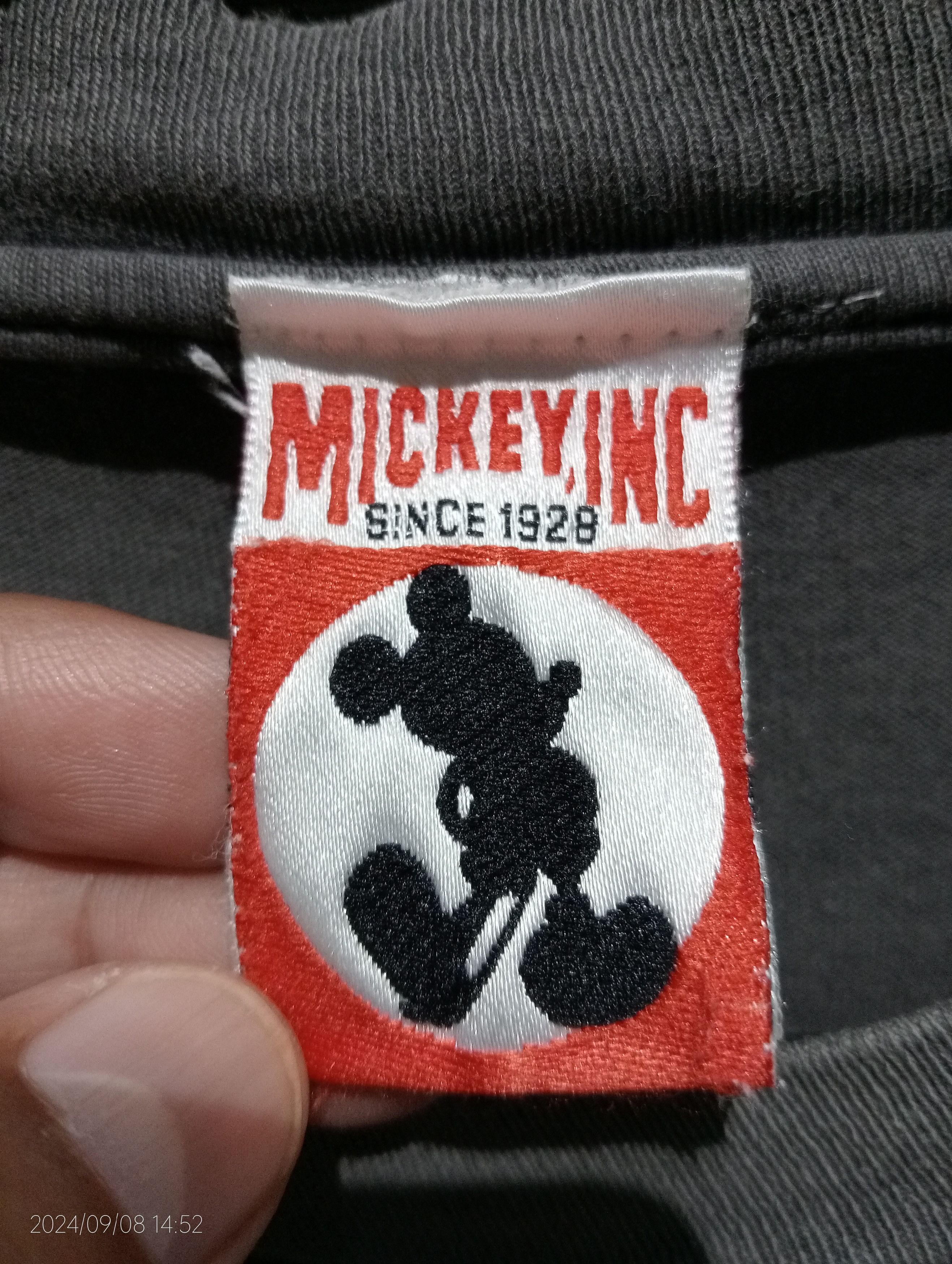 Mickey Inc Vintage '90s Sunfaded Mickey Inc Tee Made in USA Size US L / EU 52-54 / 3 - 2 Thumbnail
