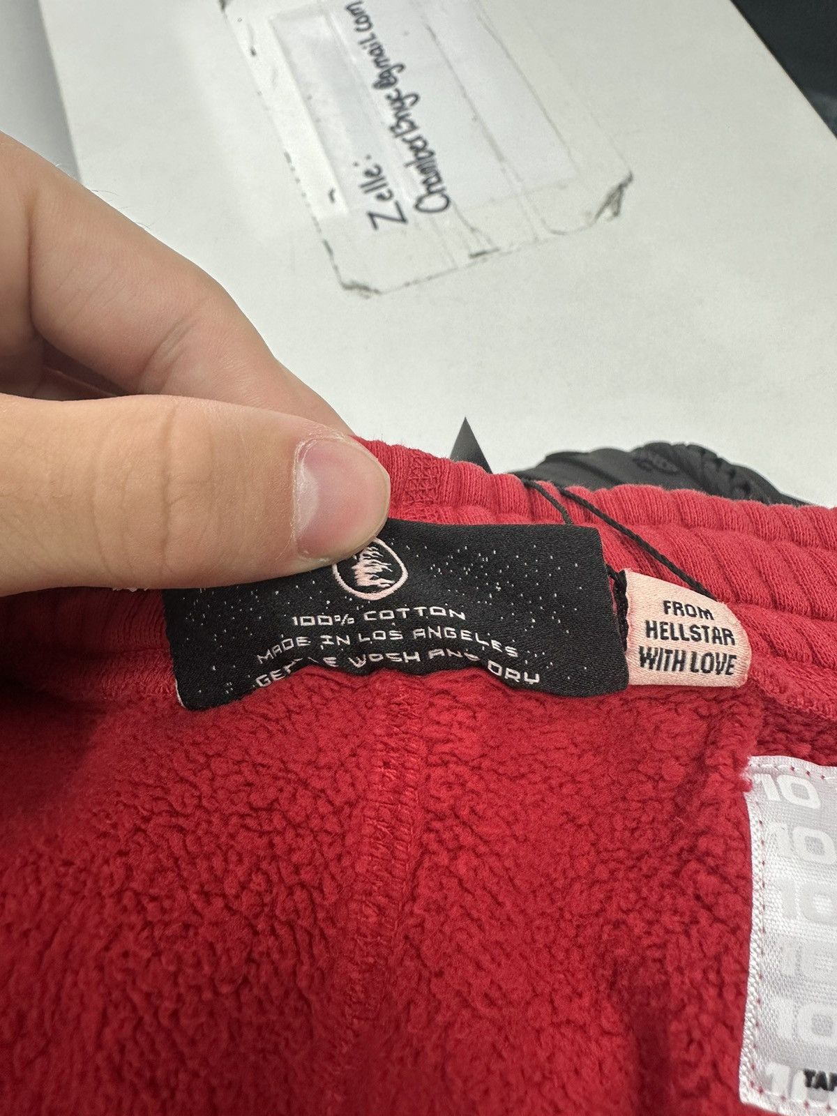 HELLSTAR Hellstar Red Sports Logo Sweatpants Size US 38 / EU 54 - 4 Thumbnail