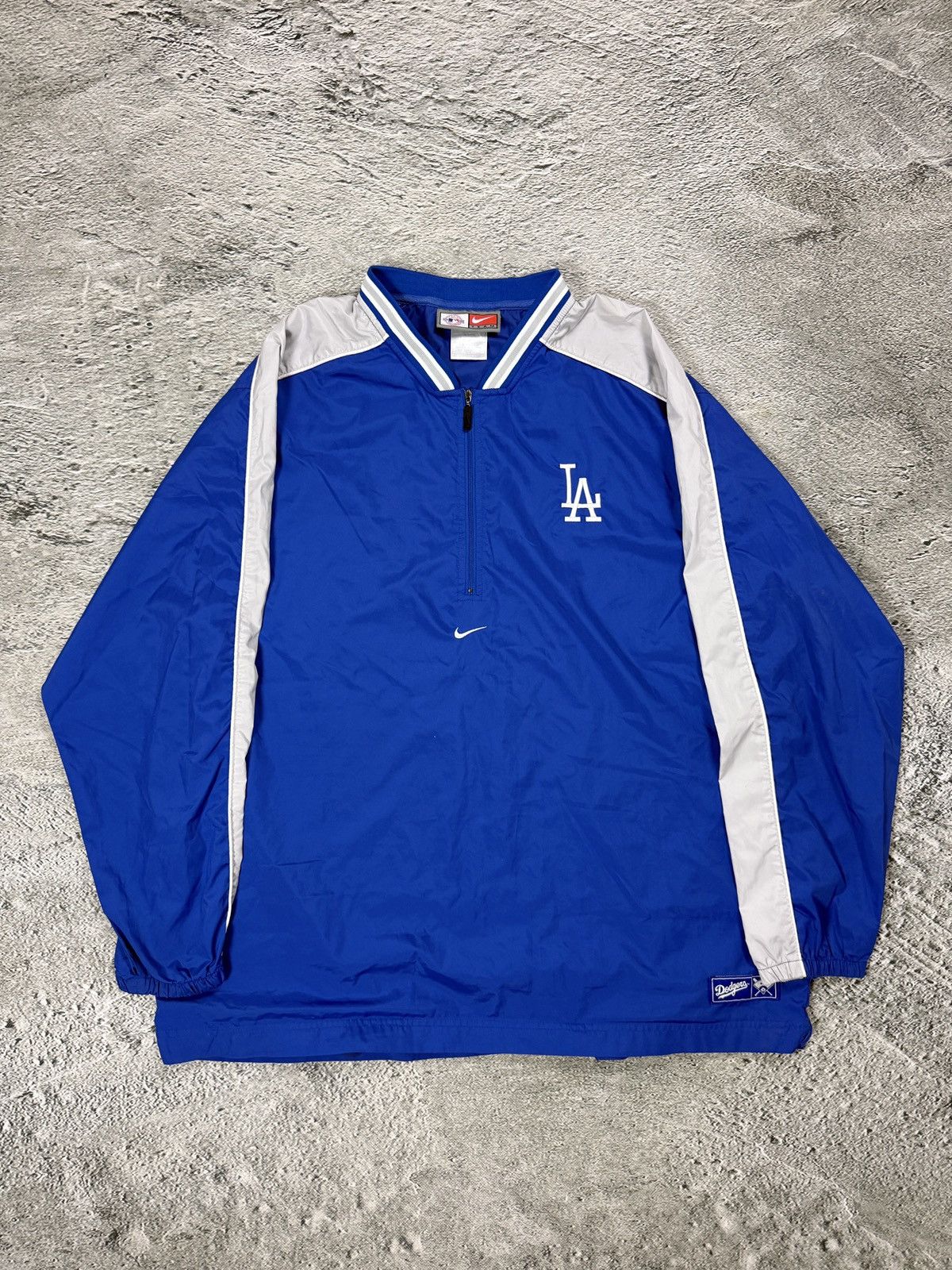 Nike Nike Los Angeles Dodgers anorak track jacket vintage LA Size US XXL / EU 58 / 5 - 1 Thumbnail