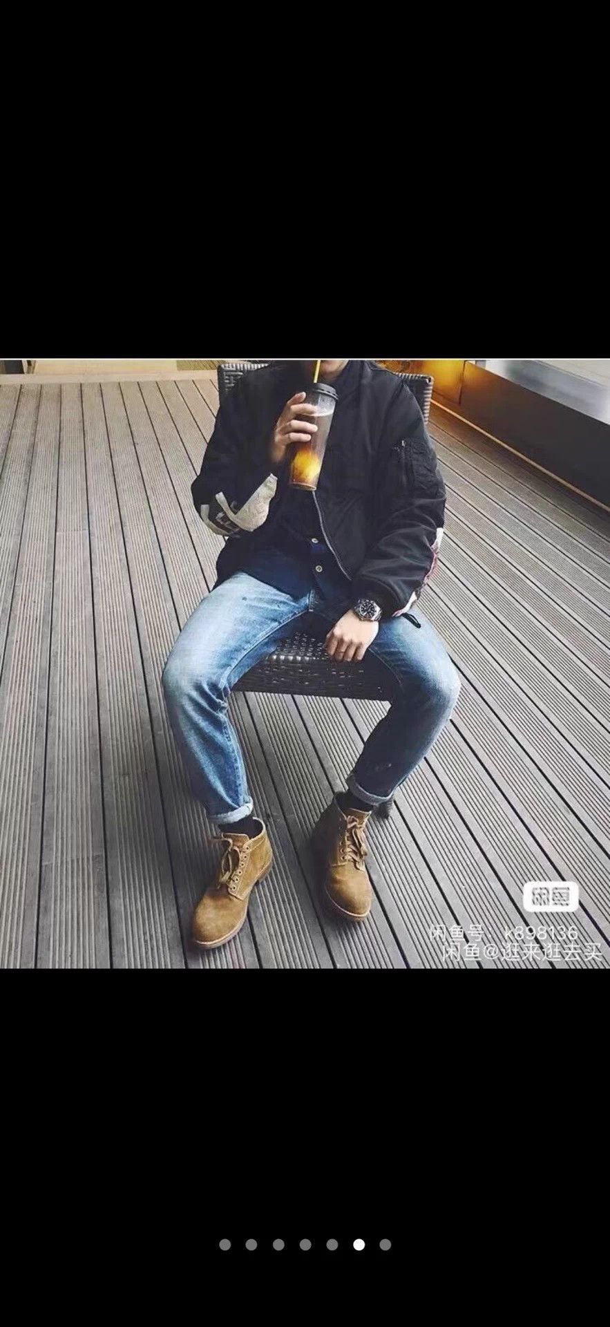 Visvim VISVIM THORSON JKT COLLAGE 19SS MA-1 Dip-Dye NAVY 3 Size US L / EU 52-54 / 3 - 7 Thumbnail