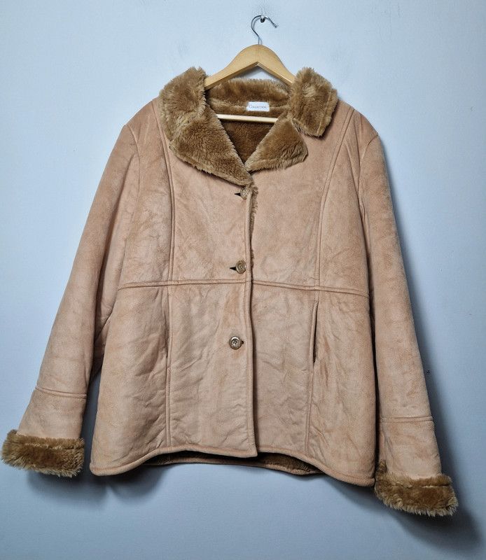 Miss Sixty × Vintage vintage faux fur coat y2k Size L / US 10 / IT 46 - 1 Thumbnail