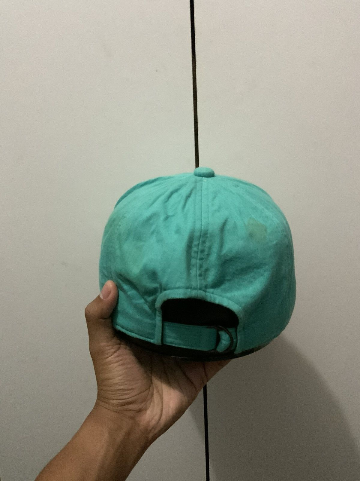 If Six Was Nine SWEET Big Patches Turquoise Hat Size ONE SIZE - 3 Thumbnail