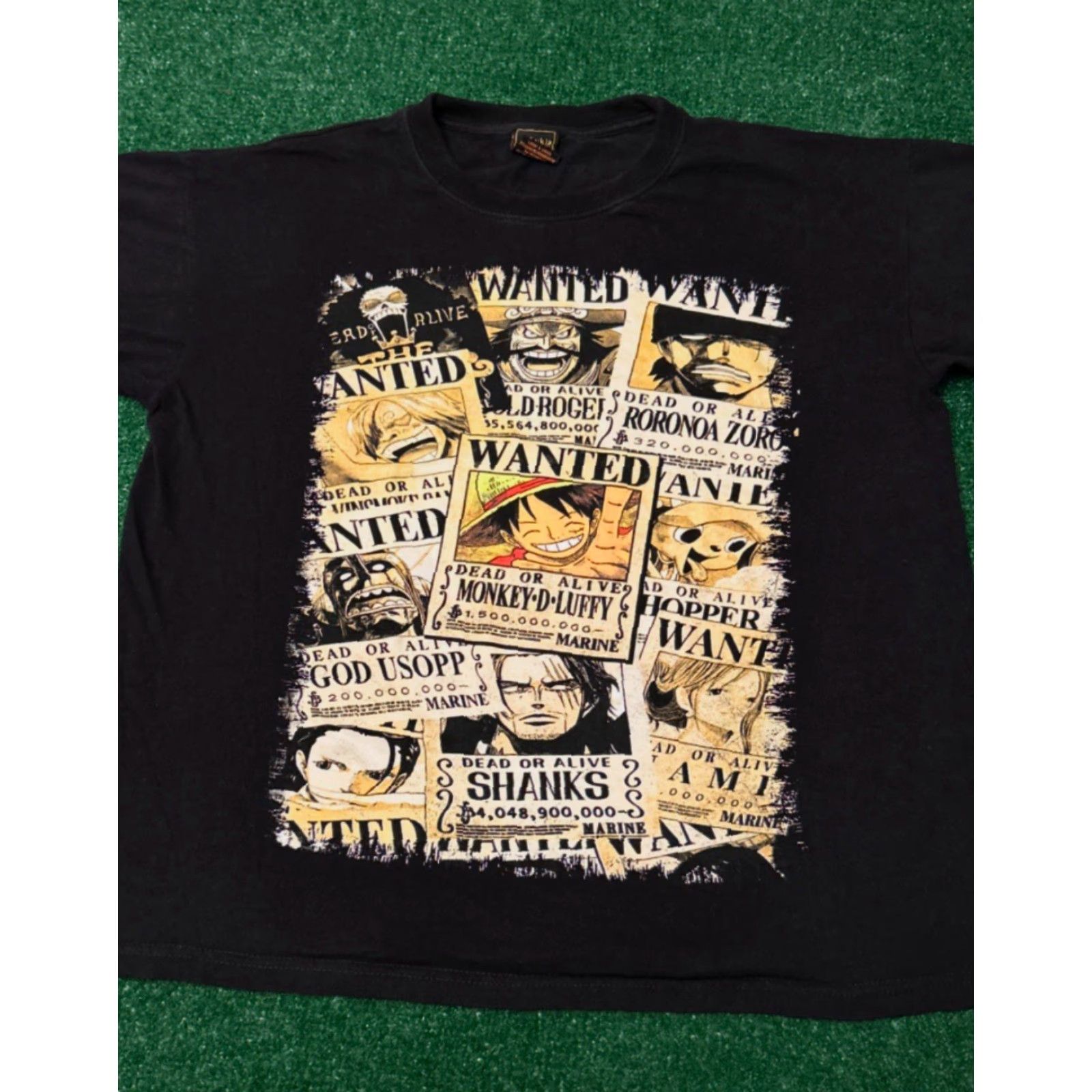 Doublet VINTAGE One Piece Anime VTG Shirt Mens L Boxy Fit 90s Y2K Double-Sided Black Short Sleeve Size US L / EU 52-54 / 3 - 4 Thumbnail