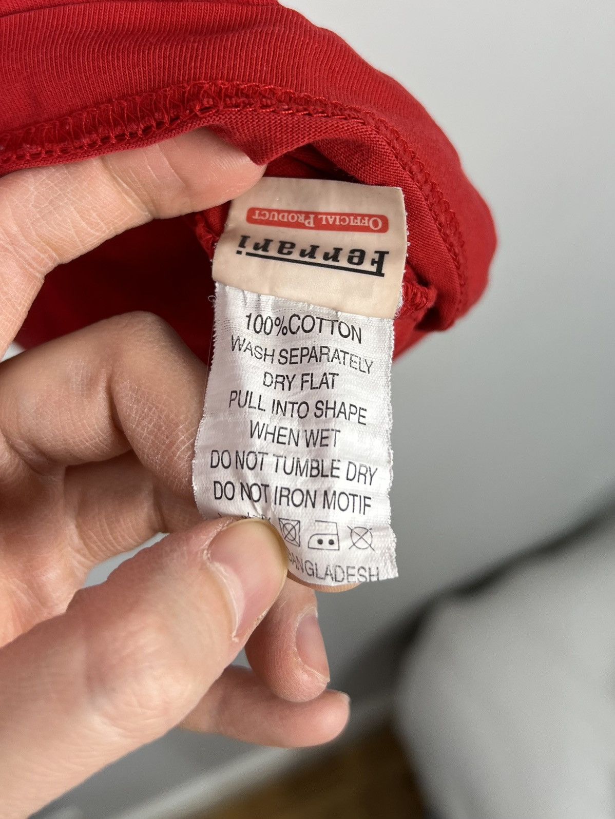 Ferrari × Vintage Tshirt Ferrari Nascar Racing Vintage Size US M / EU 48-50 / 2 - 4 Thumbnail