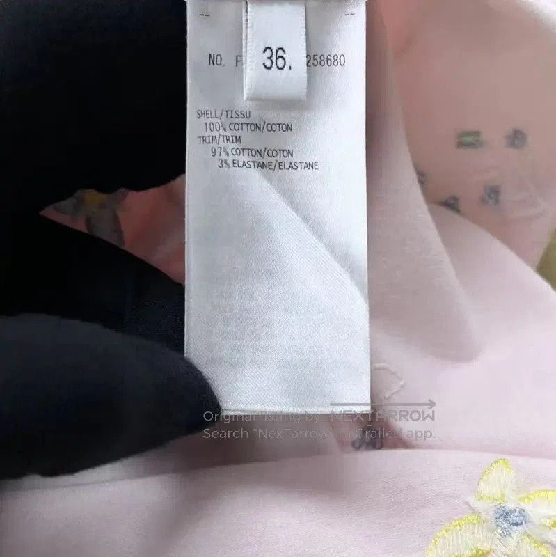Thom Browne Thom Browne Pink Logo Short Sleeve T-Shirt . Size S / US 4 / IT 40 - 4 Thumbnail