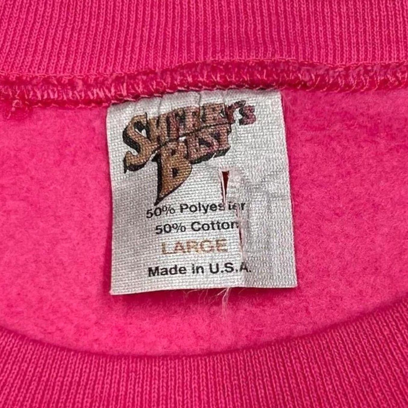Vintage VINTAGE Sherry’s Best "Florida" Sea Shell Beach Souvenir Sweatshirt Shirt M Pink Mens 90s Graphic Pullover Size US M / EU 48-50 / 2 - 2 Thumbnail