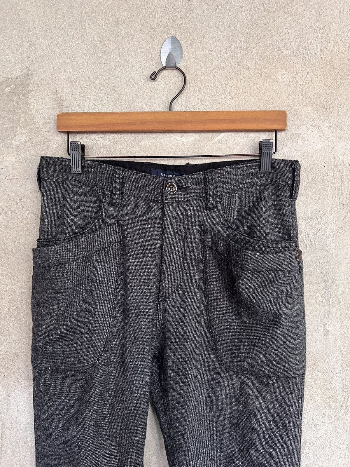 Japanese Brand Rageblue Wool Tactical Pant Size US 32 / EU 48 - 3 Thumbnail