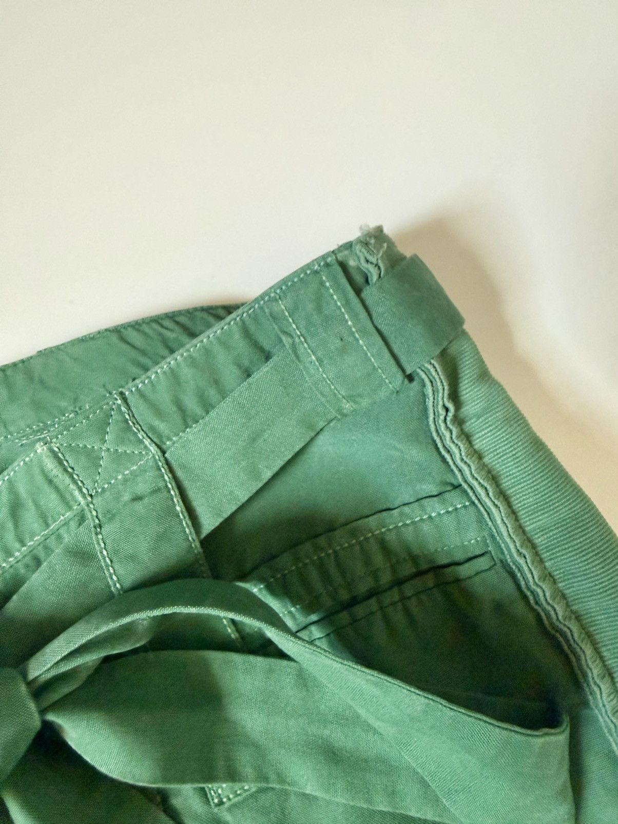 Balenciaga SS 2002 Patchwork Cargos by Nicholas Ghesquière Size 26" / US 2 / IT 38 - 6 Thumbnail