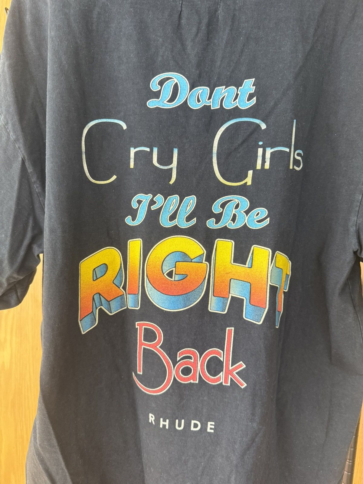 Rhude RHUDE - don’t crey texas tee - size L Size US L / EU 52-54 / 3 - 5 Thumbnail