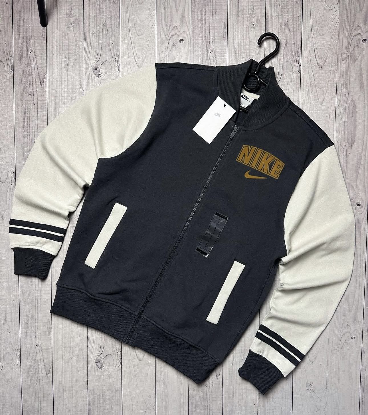 Nike × Vintage Nike Bomber jacket zip size S logo Size US S / EU 44-46 / 1 - 2 Thumbnail
