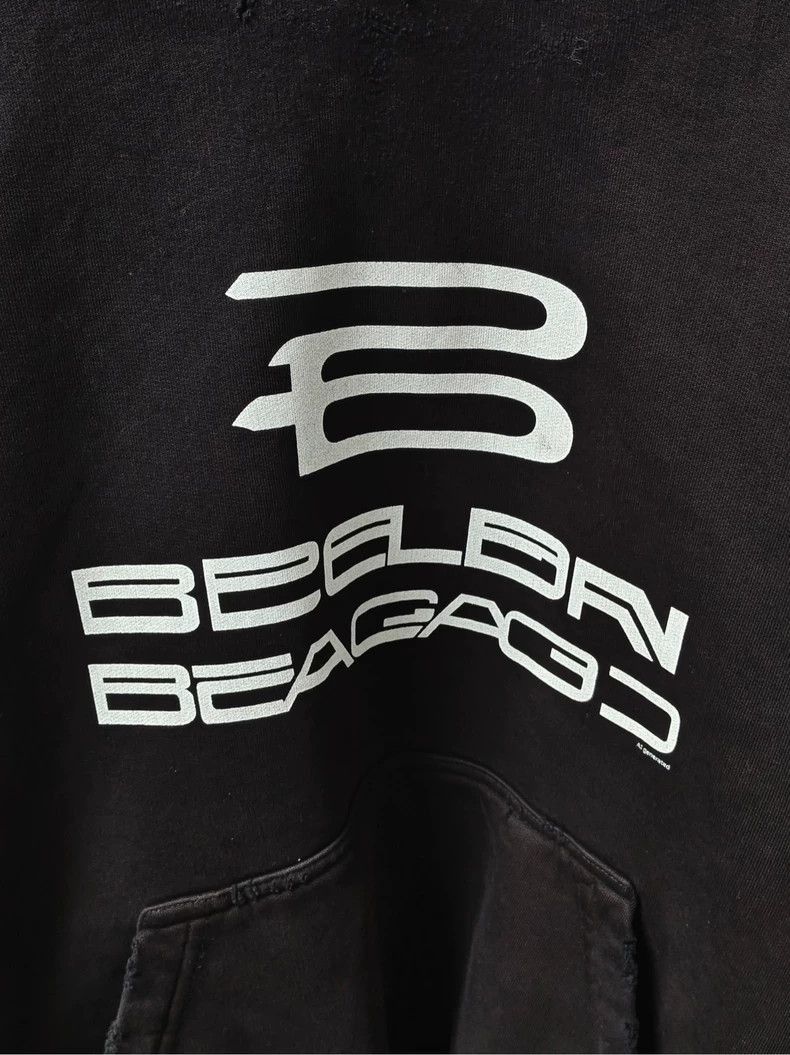Balenciaga Balenciaga AI Graphic Hoodie-2506 Size US S / EU 44-46 / 1 - 3 Thumbnail