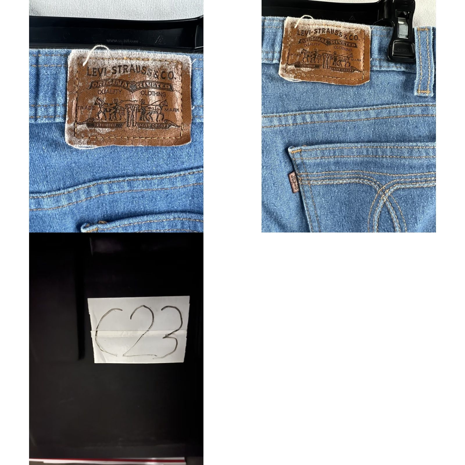 Levi's VINTAGE Levi's Denim Jeans Baggy Straight Leg 34x26 Medium Wash Blue USA Levi's 505 Mens Jeans Straight 34 Regular Blue Baggy Vintage Mens Jeans Size US 34 / EU 50 - 9 Thumbnail