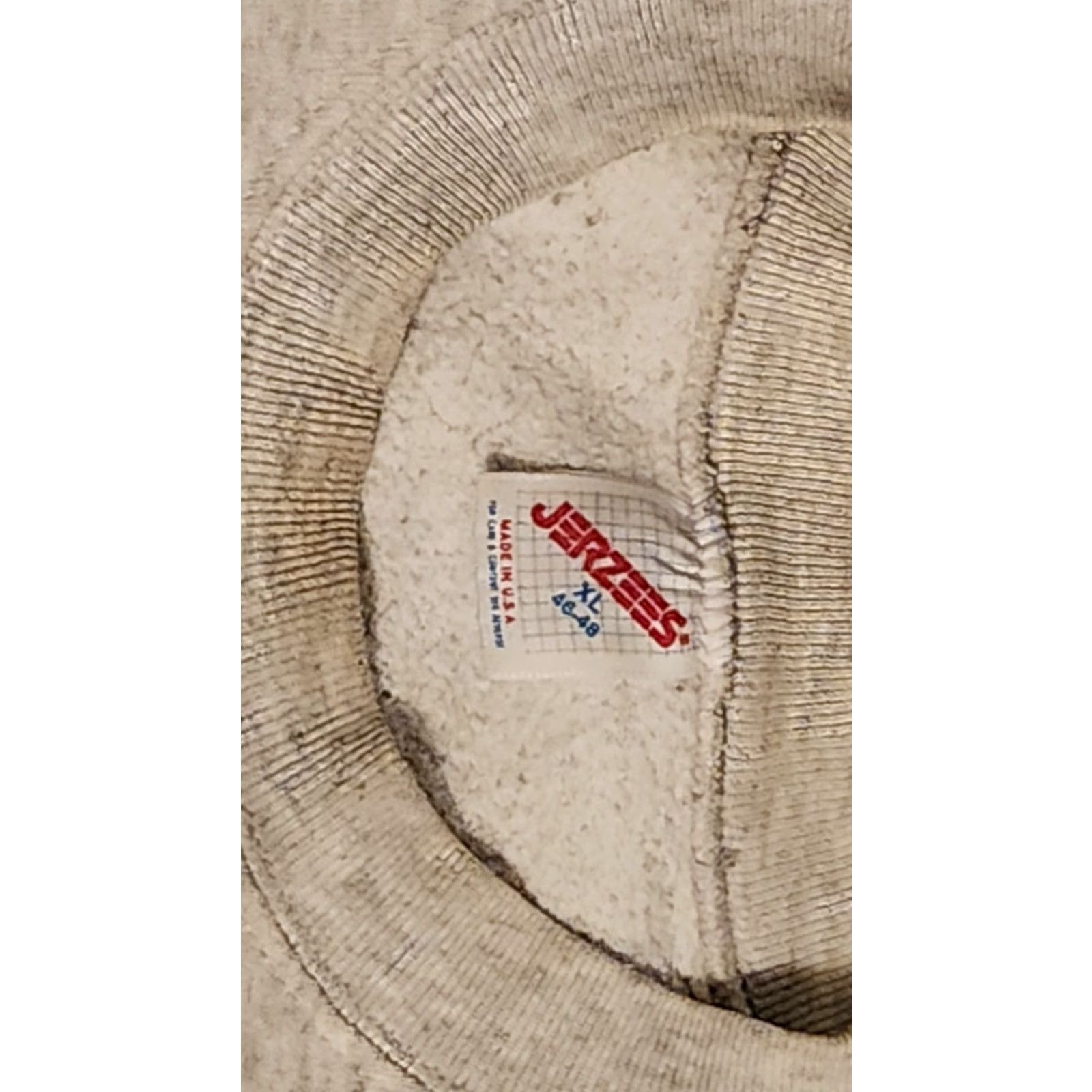 Jerzees VINTAGE Montana Sweatshirt XL GRIZZLY BEAR Nature 90s Size US XL / EU 56 / 4 - 3 Thumbnail