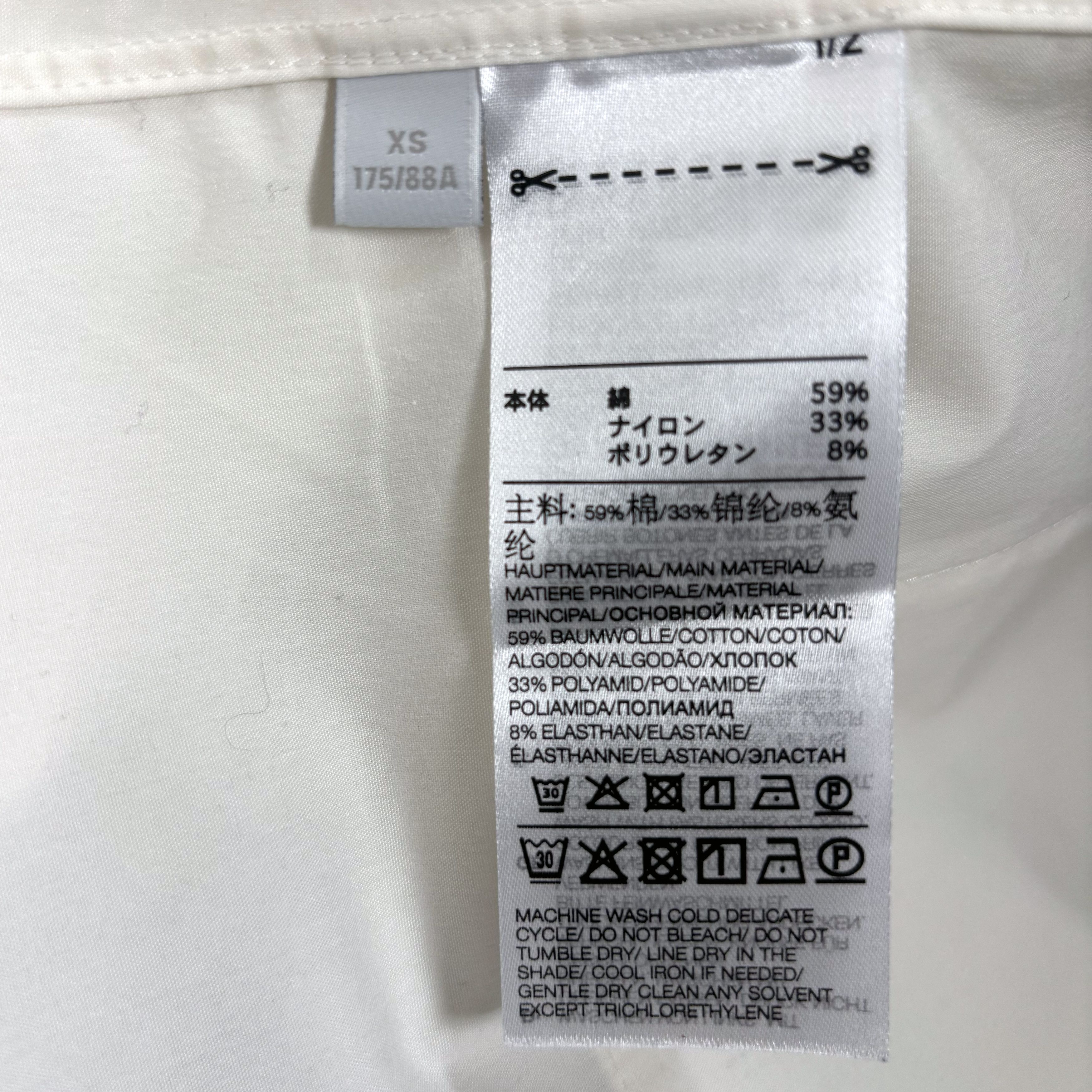 Y-3 Oversized White Y-3 Button Up Zipper Pocket Size US XS / EU 42 / 0 - 4 Thumbnail