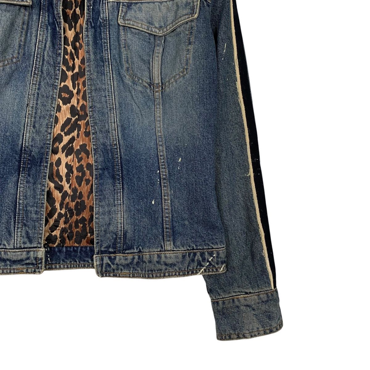 Dolce & Gabbana Dolce & Gabbana Buttonless Denim Trucker Jacket Size M / US 6-8 / IT 42-44 - 4 Thumbnail