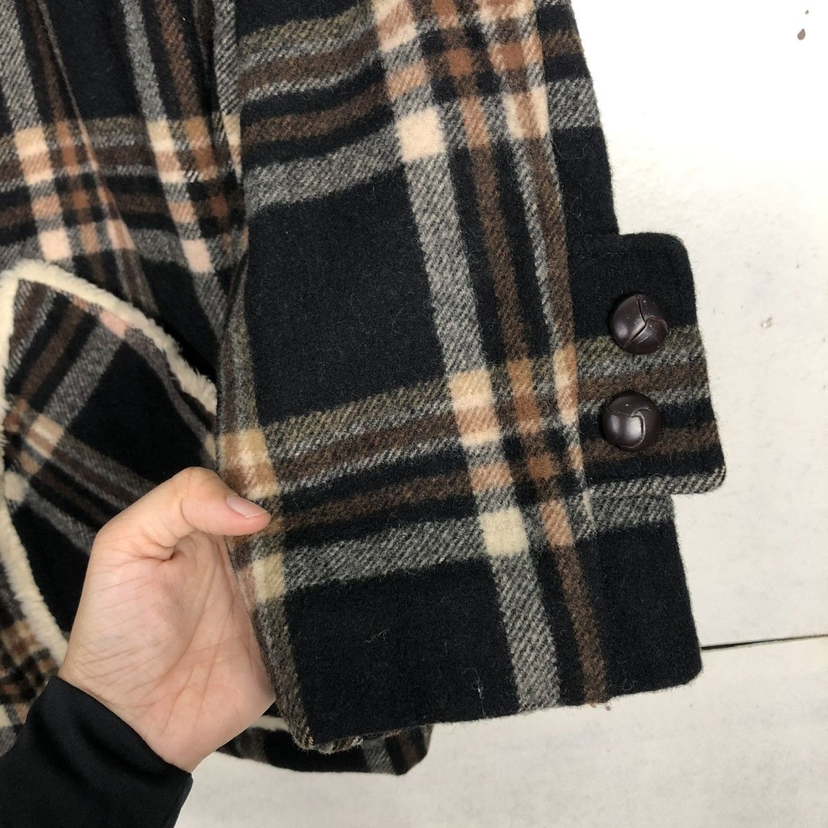 McGregor 🔥VINTAGE WOOL CHORE JACKET MCGREGOR TARTAN ISSEY MIYAKE Size US M / EU 48-50 / 2 - 17 Thumbnail