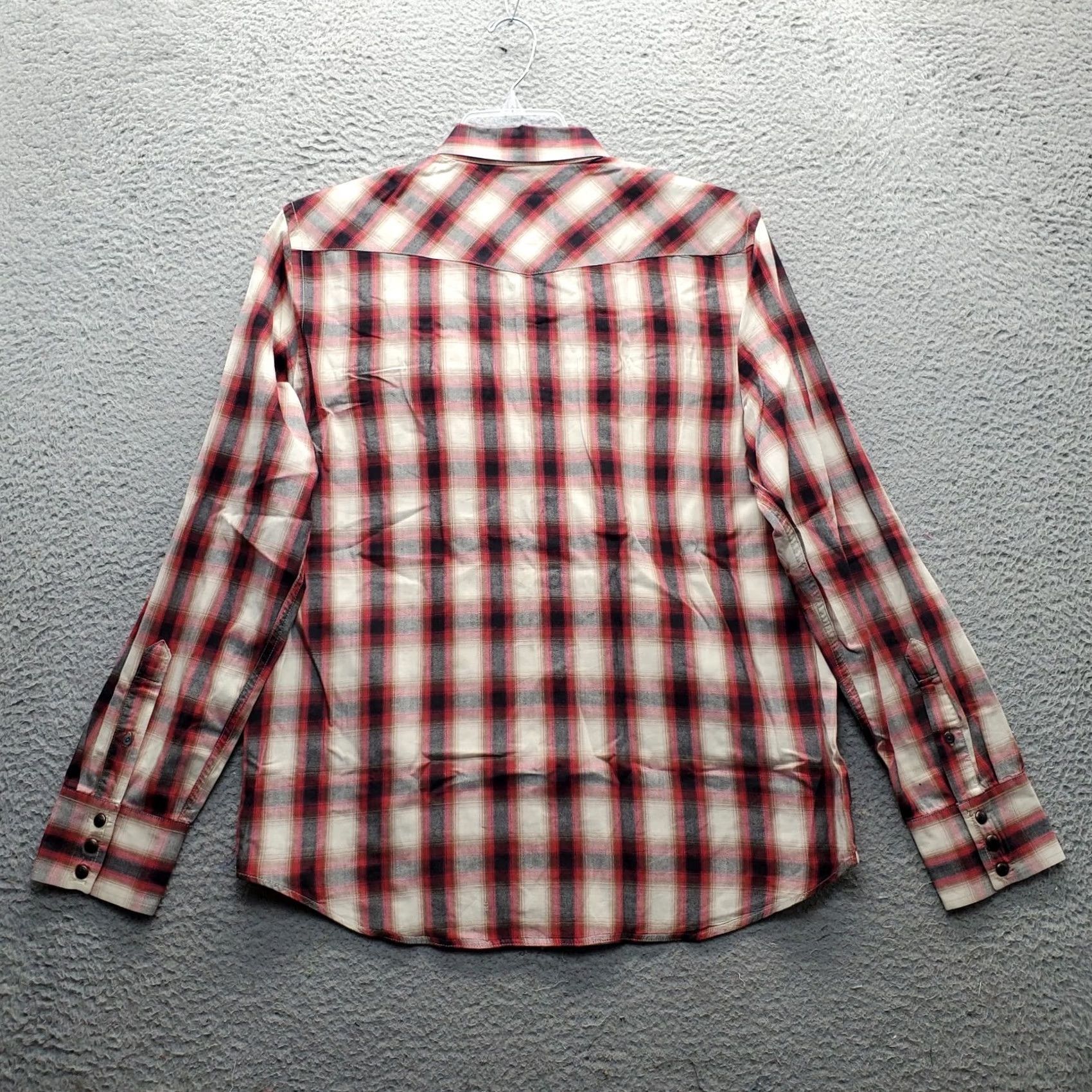 American Eagle Outfitters American Eagle Outfitters Western Shirt Mens L Multi Plaid Pearl Snap Casual Shirt Size US L / EU 52-54 / 3 - 2 Thumbnail